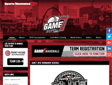 Tablet Screenshot of game7baseball.com